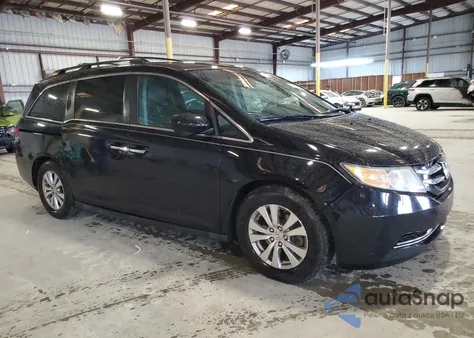 2014 Honda Odyssey Ex из США, поврежденный, VIN 5FNRL5H4XEB076532